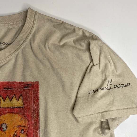 Jean-Michel Basquait Short Sleeve Graohic Tee Sz Lg - Picture 4 of 8
